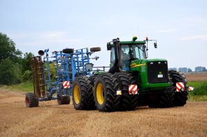 John Deere 9520 + Lemken