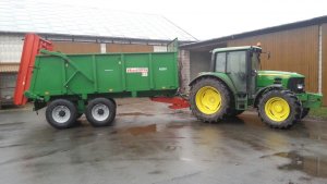 John deere 6330 & rozrzutnik