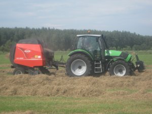 Deutz Fahr M625 i Kuhn VB 2160