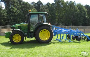 John Deere 5080R + Mandam 2,2S