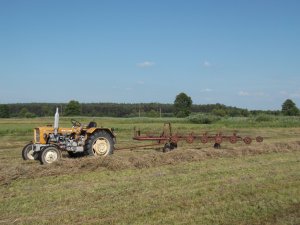 Ursus C-330M + Zgrabiarka