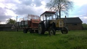 Ursus C-360 3P + Przyczepa GLASER