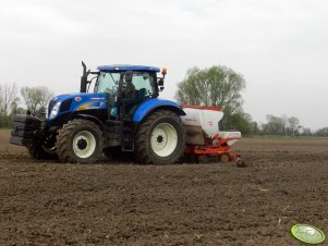 New Holland T6070 PC + Kuhn maxima 2 gt