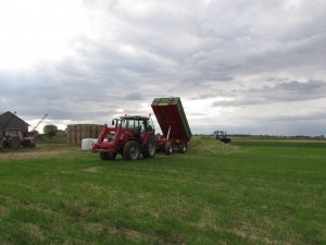 Massey Ferguson 5611 Dyna 4 + Metal-Tech Mirosławiec 8t