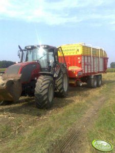 Valtra T151 + przyczepa