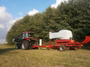 Case JX60 i owijarka