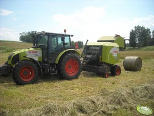 Claas Celtis 436 + Claas Rollant 340