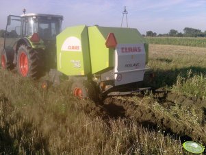 Claas Ares 657 ATZ + Claas Rollant 350 RotoCut