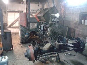 Zetor 12111 - przemiana w 12145