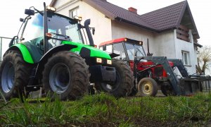 Deutz Fahr Agrotron 85 & Zetor 7211