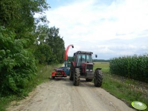 Massey Ferguson 3080 & Mengele Sh-20