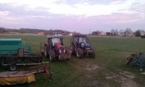 Valtra t193 + New holland tm190 + Kosiarki bijakowe