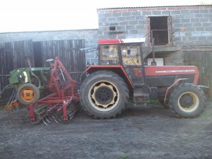 Zetor 11211 + Amazone D7 + agregat uprawowo-siewny