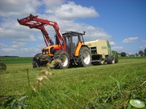 Renault Ceres 95X + Krone Round Pack