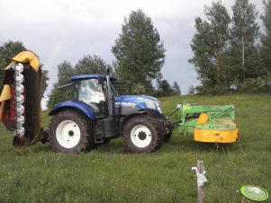 New Holland T.7 170 + Zetor 2,80 + Samasz 3,00 