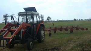 Massey Ferguson 255 & Pająk 7