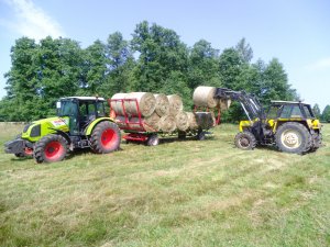 Claas Axos 330 CX & Ursus 1004