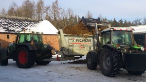 Fendt 716 + Pichon M12 , Agrofarm 420