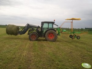 Claas Elios 220 + Quicke q36 + zgrabiarka Samasz