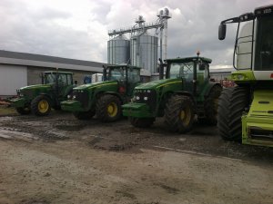 John Deere 8245R John Deere 8130 John Deere 6620