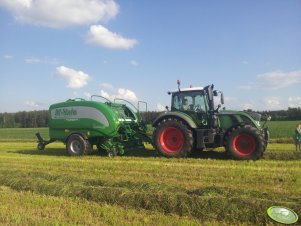 Fendt 714 Vario SCR + McHale Fusion 3