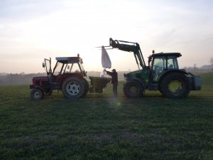 Zetor 7211 & John Deere 5090