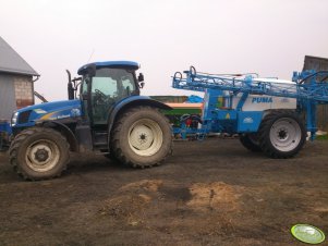 New Holland T6050 Plus + Agrio Puma 3000