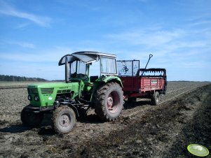 Deutz 6206 & rozrzutnik Sipma 