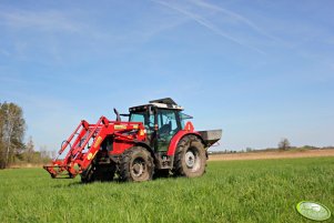 Massey Ferguson 5435 + Brzeg MX 850