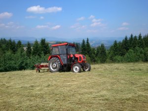 Ursus C-330M i przetrząsacz