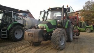 Deutz-Fahr Agrotron 150 & Unia Ares TL + Polonez