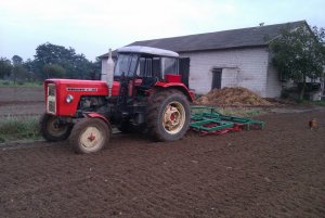 Ursus C-360  + agregat uprawowy