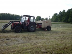 Zetor6748 + Krone125