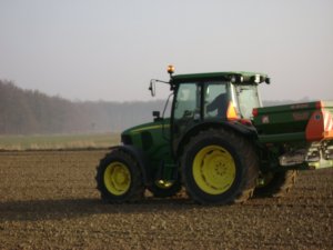 John Deere 5080R + Amazone ZA-M 1001