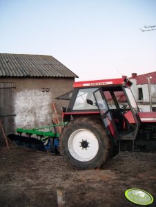 Ursus C- 385 + pług 4 skibowy