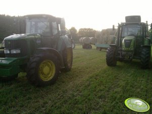 Claas Ares 657ATZ  + John Deere 6620 SE