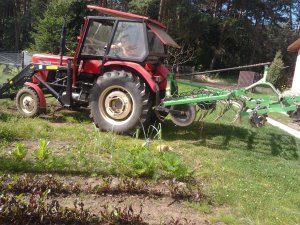 Ursus C-360 3P i agregat uprawowy