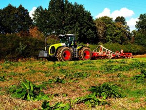 Claas Xerion 5000 + Horsch Tiger 6 AS