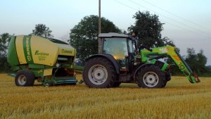 Deutz-Fahr Agrofarm 420 profiline Krone Fortima 1500MC