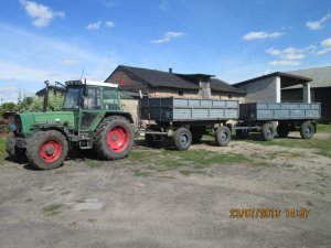 Fendt Farmer 306 LSA i Autosan D-47 + Sanok D-50