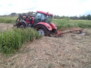 Case maxxum 140 + kosiarka