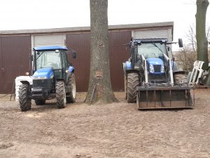 New Holand T6010 i New Holland TD5020