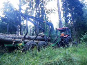 Zetor 9540+PD80 Ryś350TH