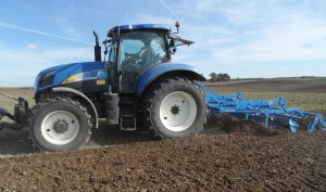 New Holland T6070RC + Lemken Kristal