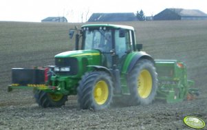 John Deere 6920 i Amazone AD 3000