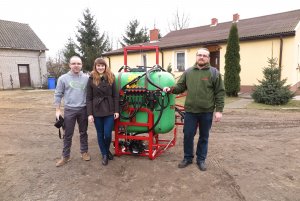 Przekazanie nagrody głównej w konkursie Agroinspektor