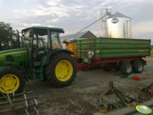 John Deere 5080m + Pronar T663