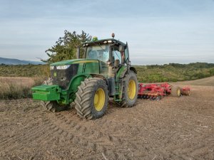 John Deere 7200R & Väderstad TopDown 300