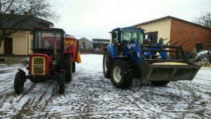 New Holland T4 95 & Ursus C-360