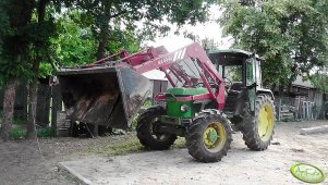 John Deere 1640 + Mailleux MX 40-85